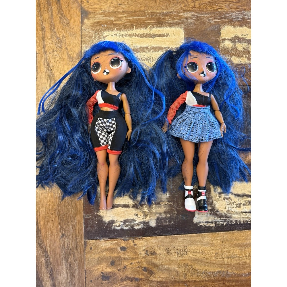 LOL‎ Surprise OMG Doll Downtown BB Girl Fashion Doll Lot Of 2 Dolls